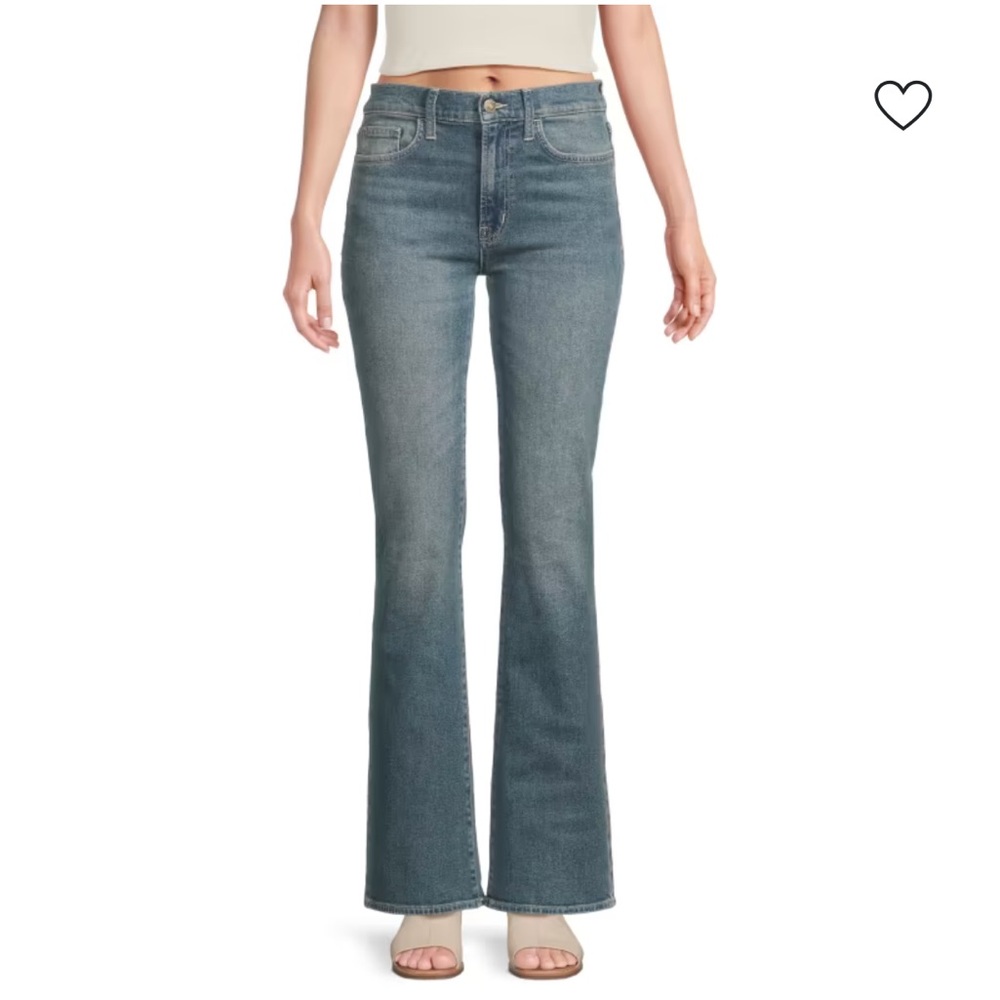 Hudson Blair Women's Bootcut Jeans in Faded Blue Wash
